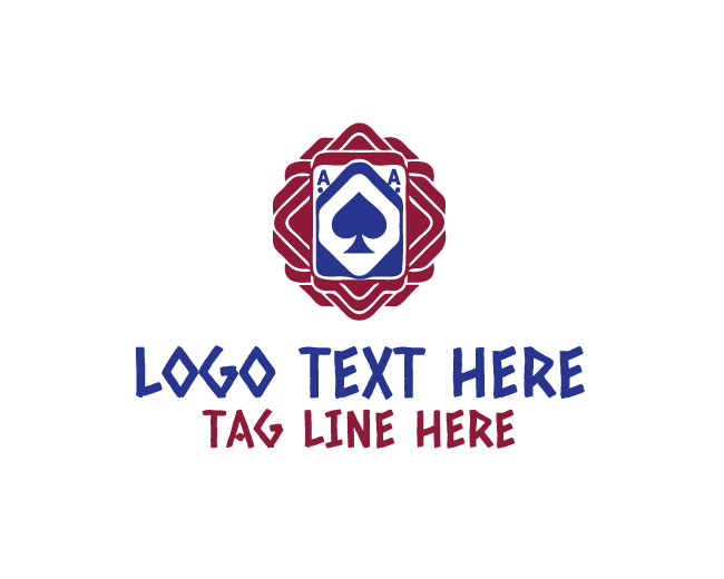 Ace Win Playing Card Logo