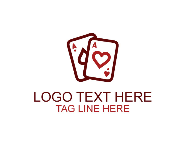 Lucky Deck Playing Card Logo