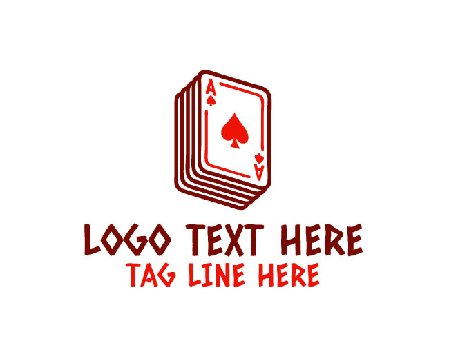 Royal Stack Playing Card Logo