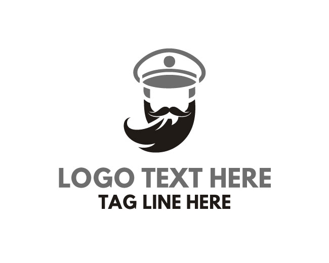 Harbor Captain Ship Logo