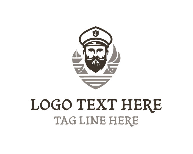 Navy Master Captain Logo