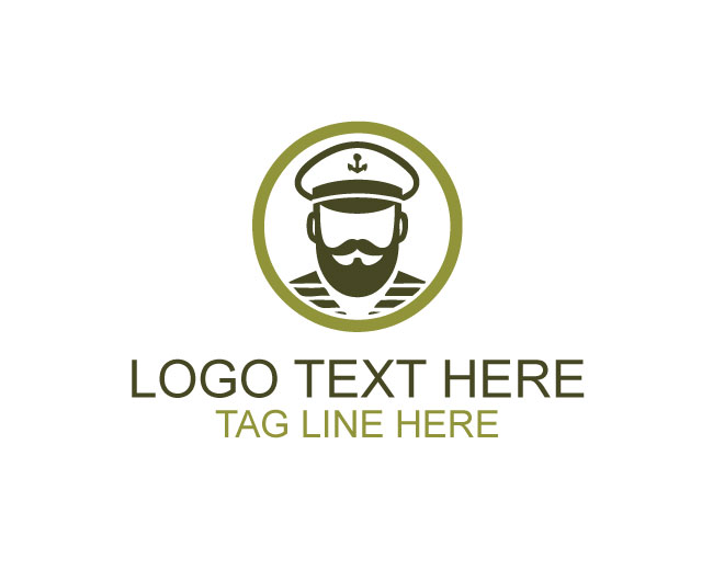  Captain Anchor Ship Logo