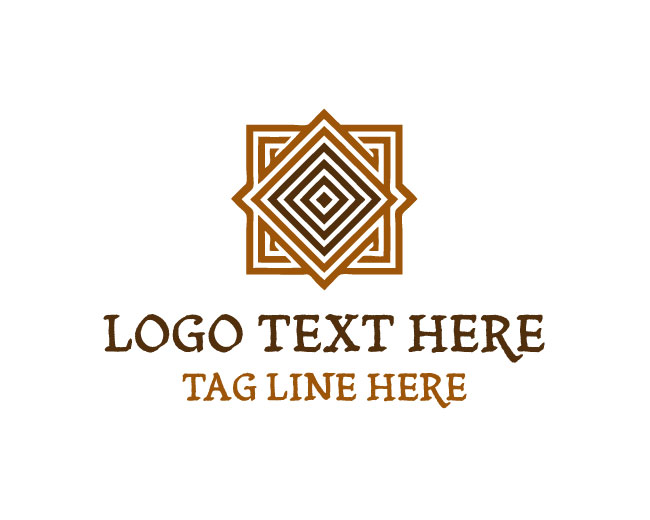 Geo line Tile Design Logo