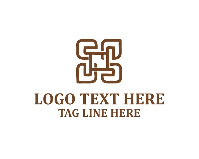 Abstract Tile Art Logo