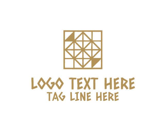 Vintage Tile Pattern Logo