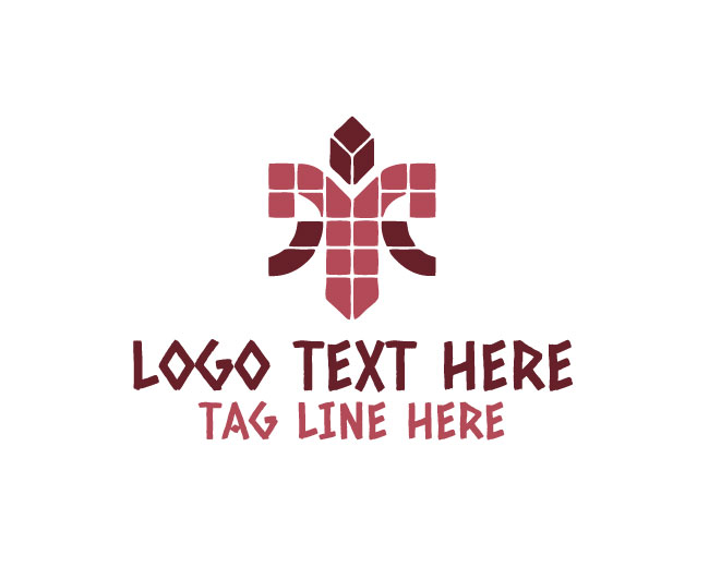 Tile Ornament Design Logo