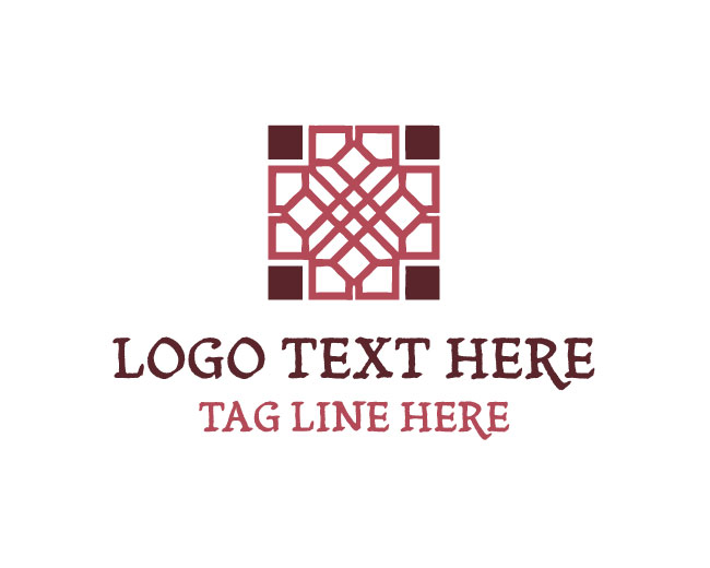 Pattern Wave Tile Logo