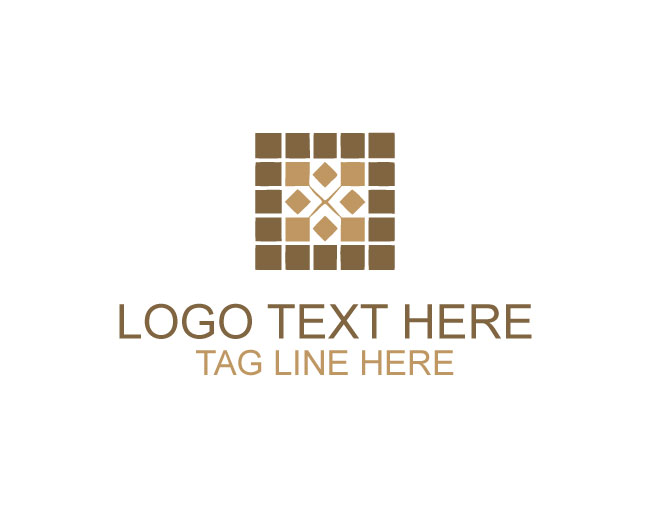  Abstract Grid Tile Logo