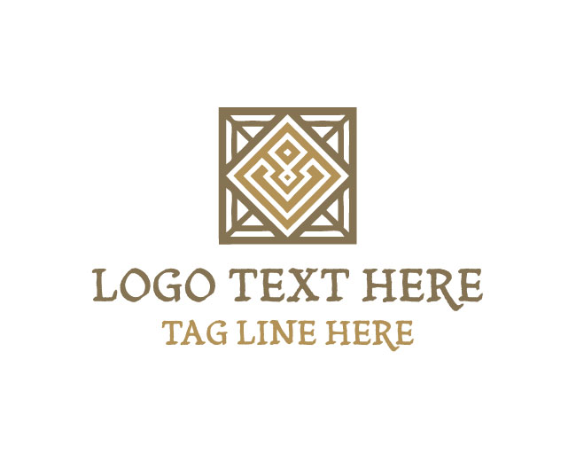 Tile stylish Design Logo