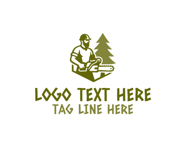 Branch Tree Cutter Expert Logo