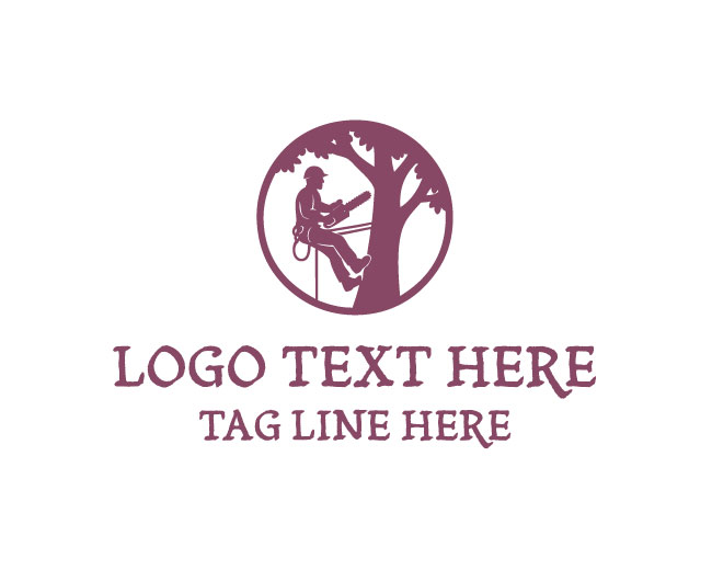 Forest Edge Tree Cutter Logo