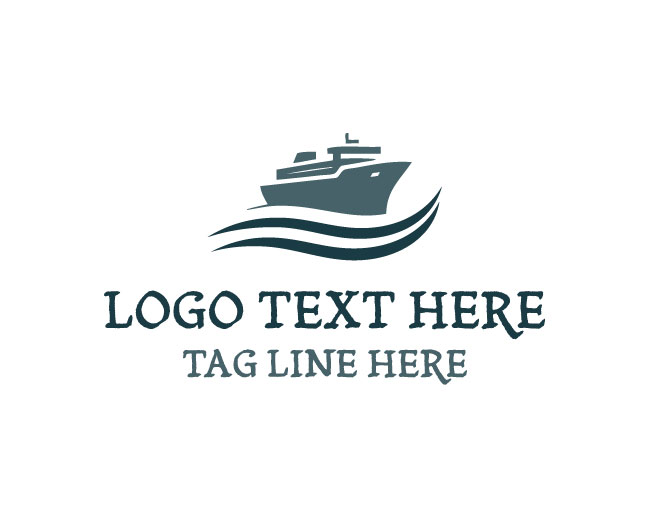 Global Shipping Ship Logo