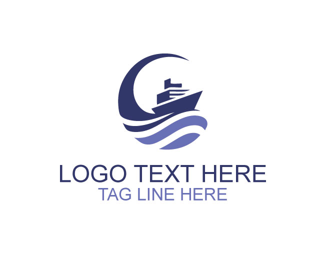 Deep Sea Ship Logo