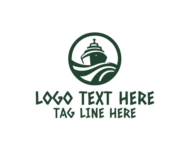 Ocean Navigation Ship Logo
