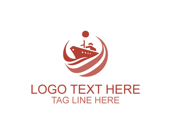 Clean Wave Ship Logo