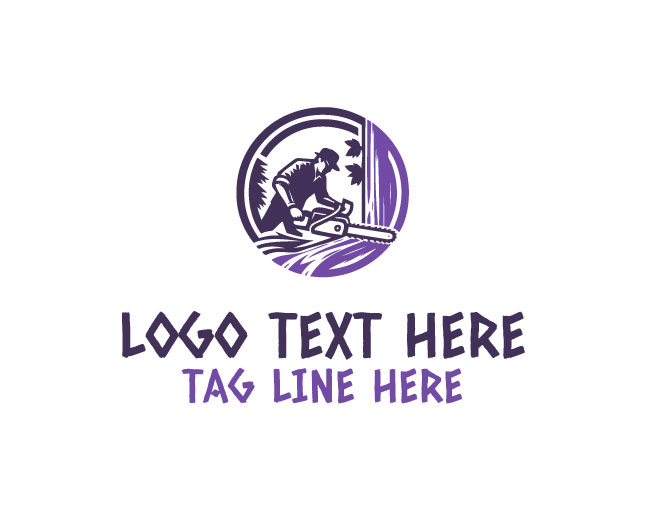 Tree Cutter Green Pro Logo