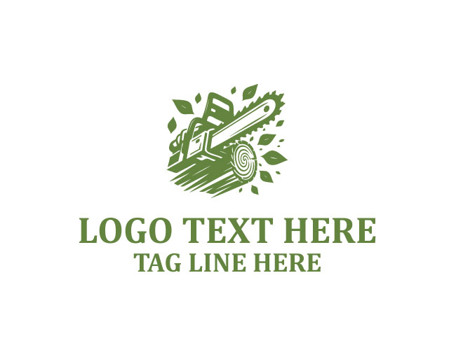 Tree Cutter Forest Edge Logo