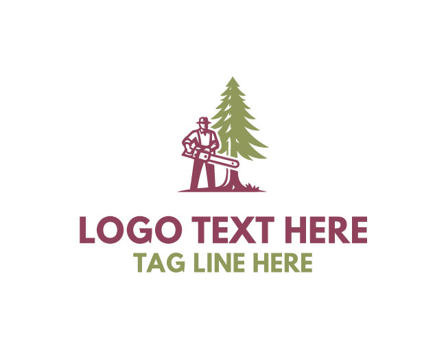  Tree Cutter Axe Force Logo