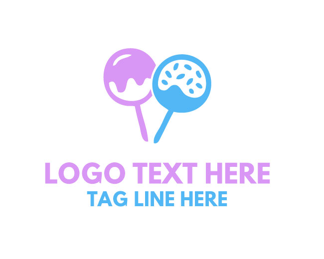 Cake Pops Bakery Logo