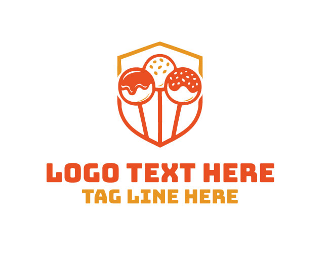 Cake Pops Happy Logo