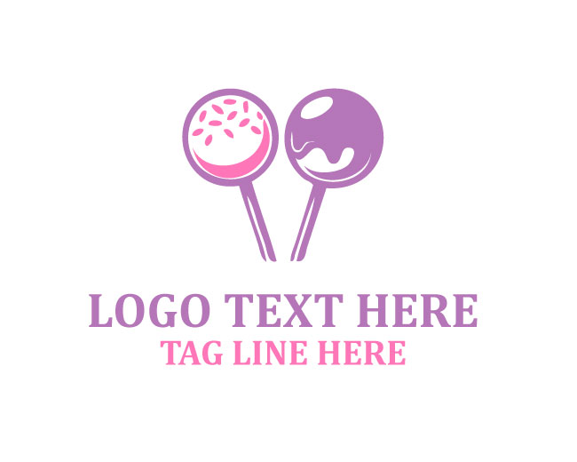 Cake Pops Delight Bites Logo