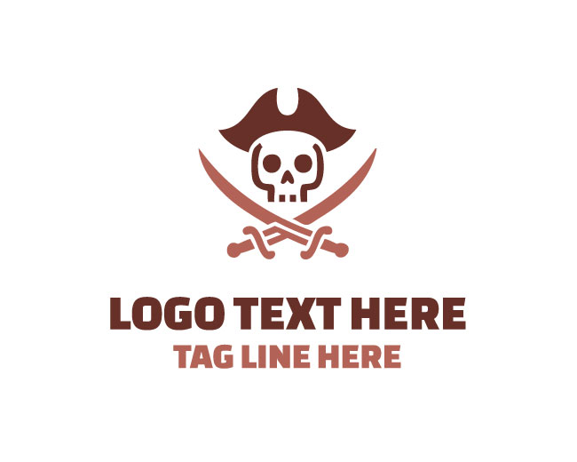 Deep Sea Marine Pirate Logo