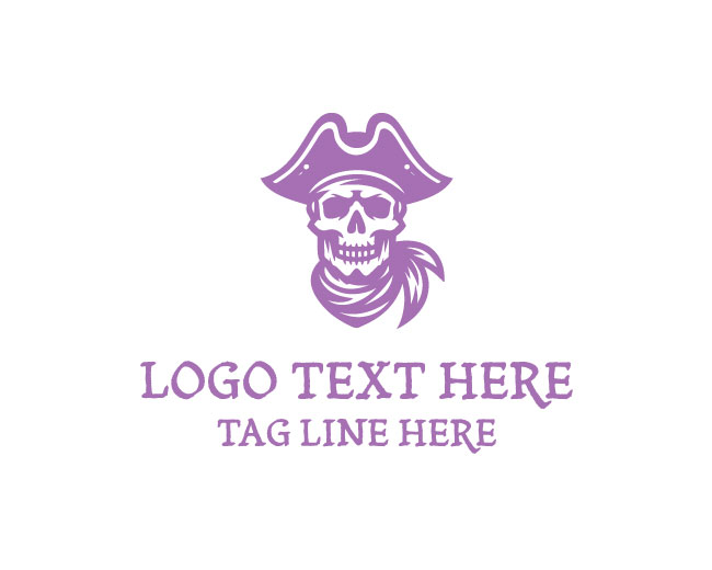 Sea Phantom Marine Pirate Logo