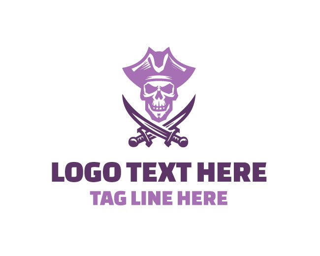 Pirate fast blade Marine Logo