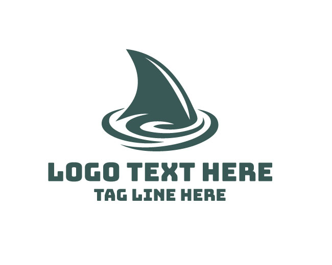 Aqua Shark Fin Logo