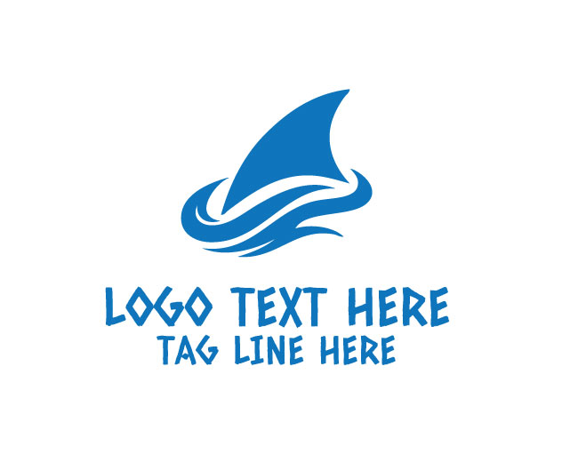 Deep Sea Shark Fin Logo