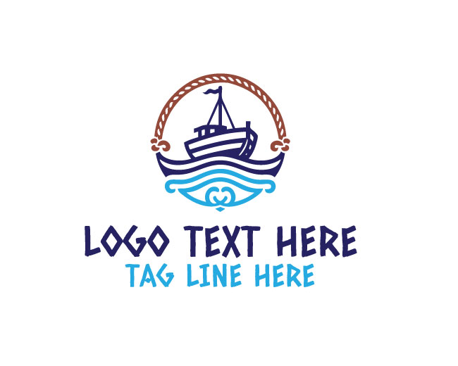 Heritage Marine Vintage Yacht Logo