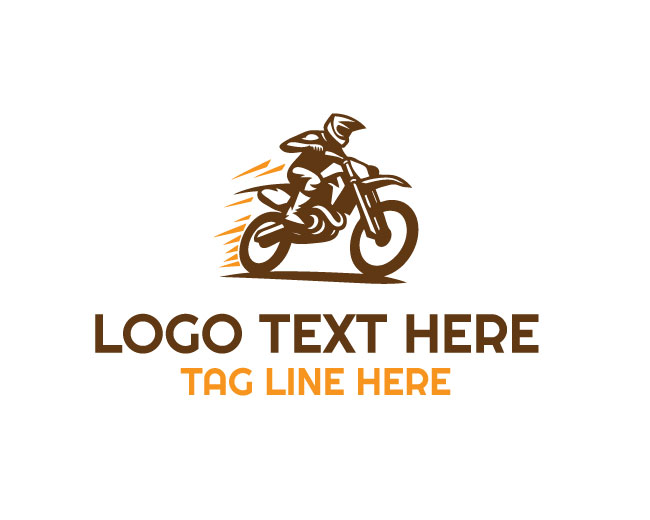 Motocross Dirt Bike Logo