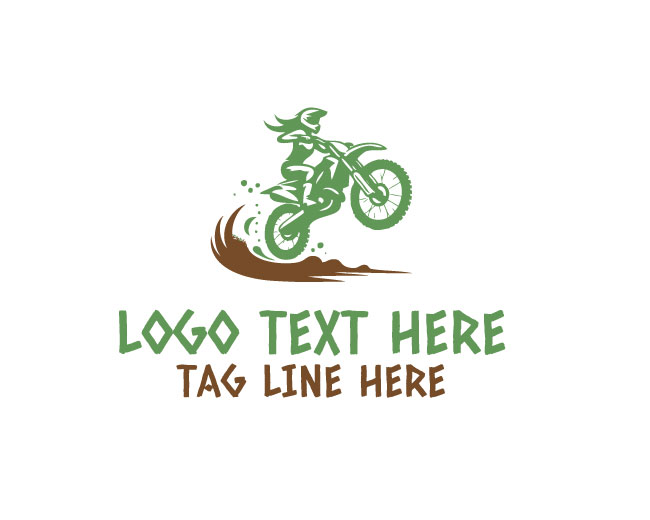 Offroad Dirt Bike Logo