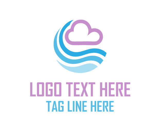 Cloud Abstract Shape Logo
