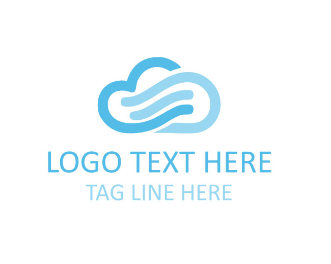 Cloud Abstract Flow Logo