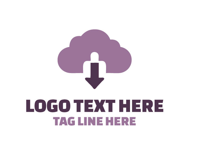 Cloud Finance Minimal Arrow Logo