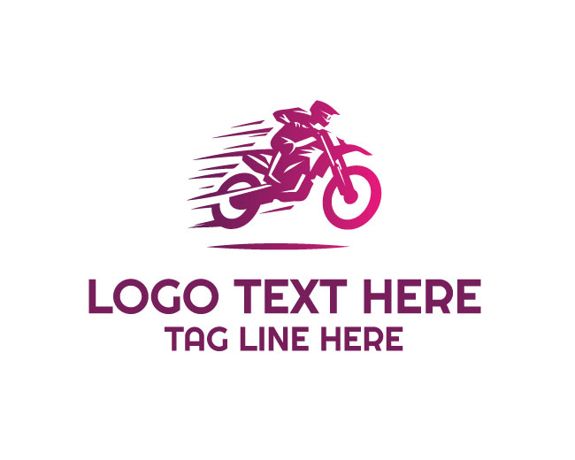 Dirt Bike Jump Logo