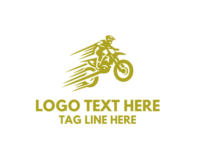 Dirt Bike Helmet Front Logo