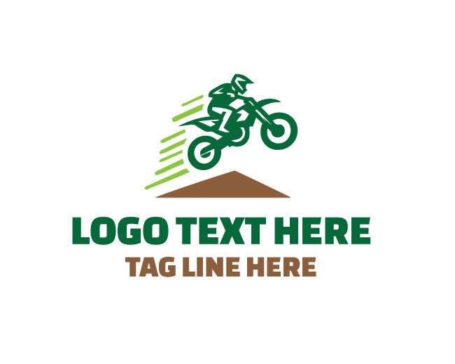 Dirt Bike Throttle Logo