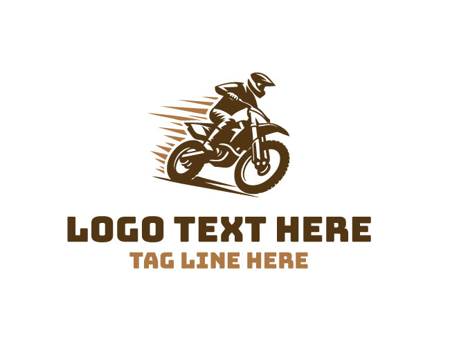  Dirt Bike Action Splash Logo
