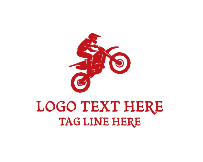 Dirt Bike Racing Logo