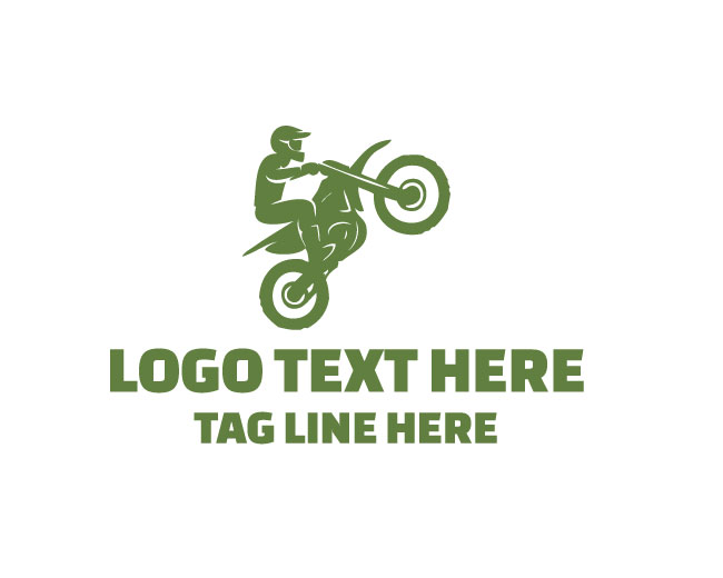 Dirt Bike Handlebar Logo