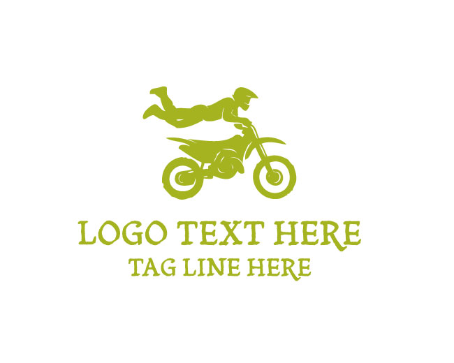 Dirt Bike Grip Handle Logo