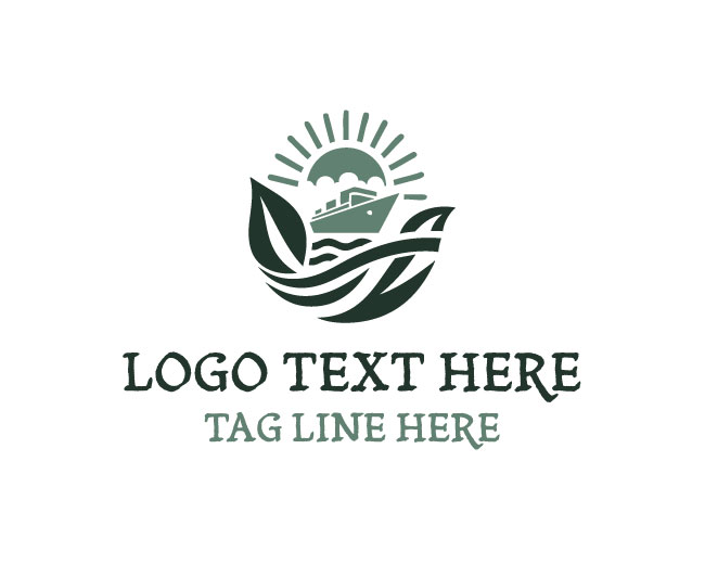 Ocean Eco Ship Logo
