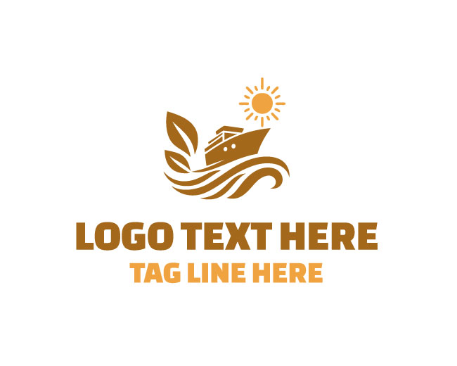 Eco Ship Sunrise Logo