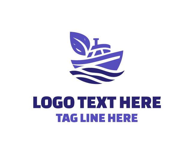 Eco Ship waves Logo