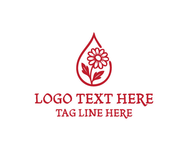 Essential Oil Drop Relax Logo