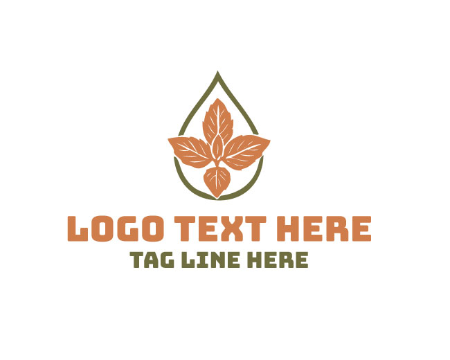 Oil Drop Aroma Logo