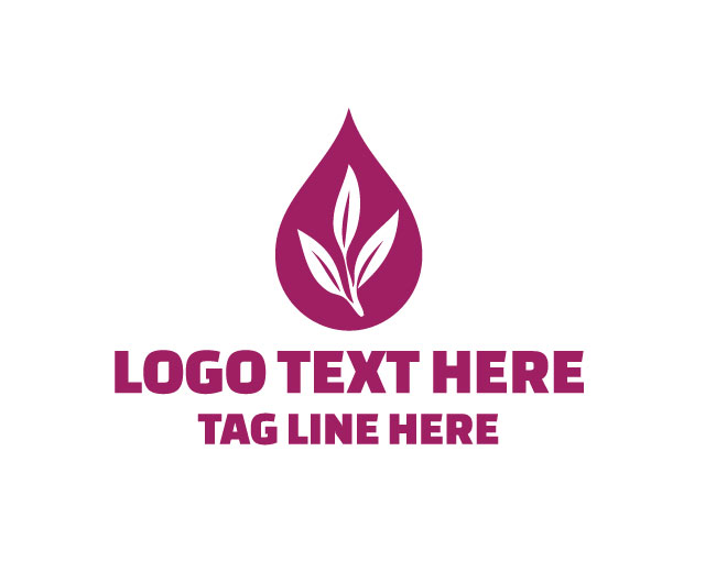 Oil Drop Organic Logo