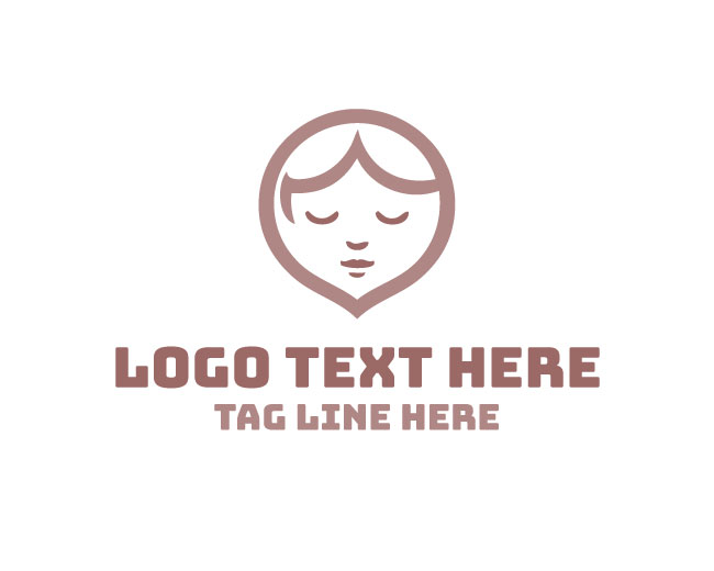 Laughing Baby Face Logo